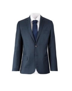 River Timavo slim-fit-blauw-q515 Pak blauw grijs - Tessuti Biella